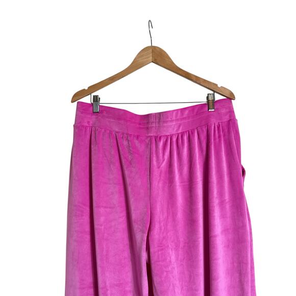 Victoria’s Secret On Point Pink Velour Jogger Sweatpants XL NWT - Picture 8 of 10